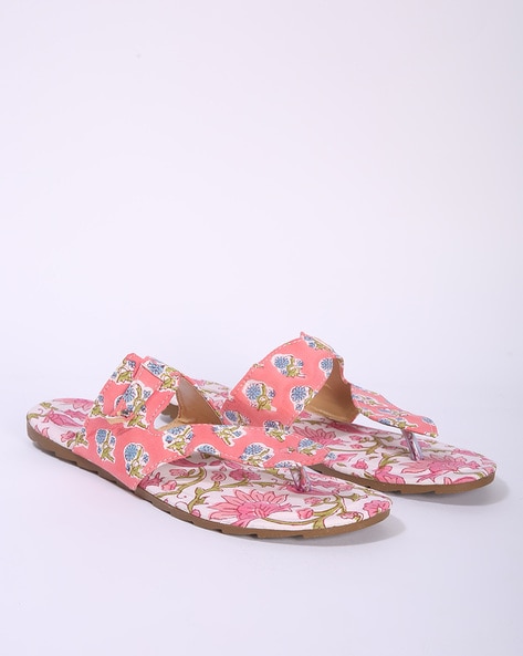 Women's Floral Print Wedge Sandals Stylish Ribbon Details - Temu