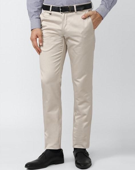 Buy Van Heusen Navy Trousers Online - 258052 | Van Heusen