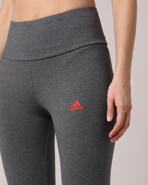 Adidas Climalite Womens Charcoal Athletic Workout Capris Leggings Size XS