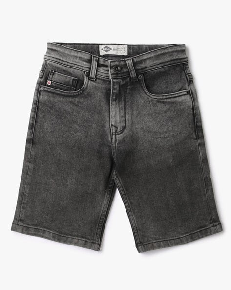 Lee Cooper Mid-Wash Denim Shorts