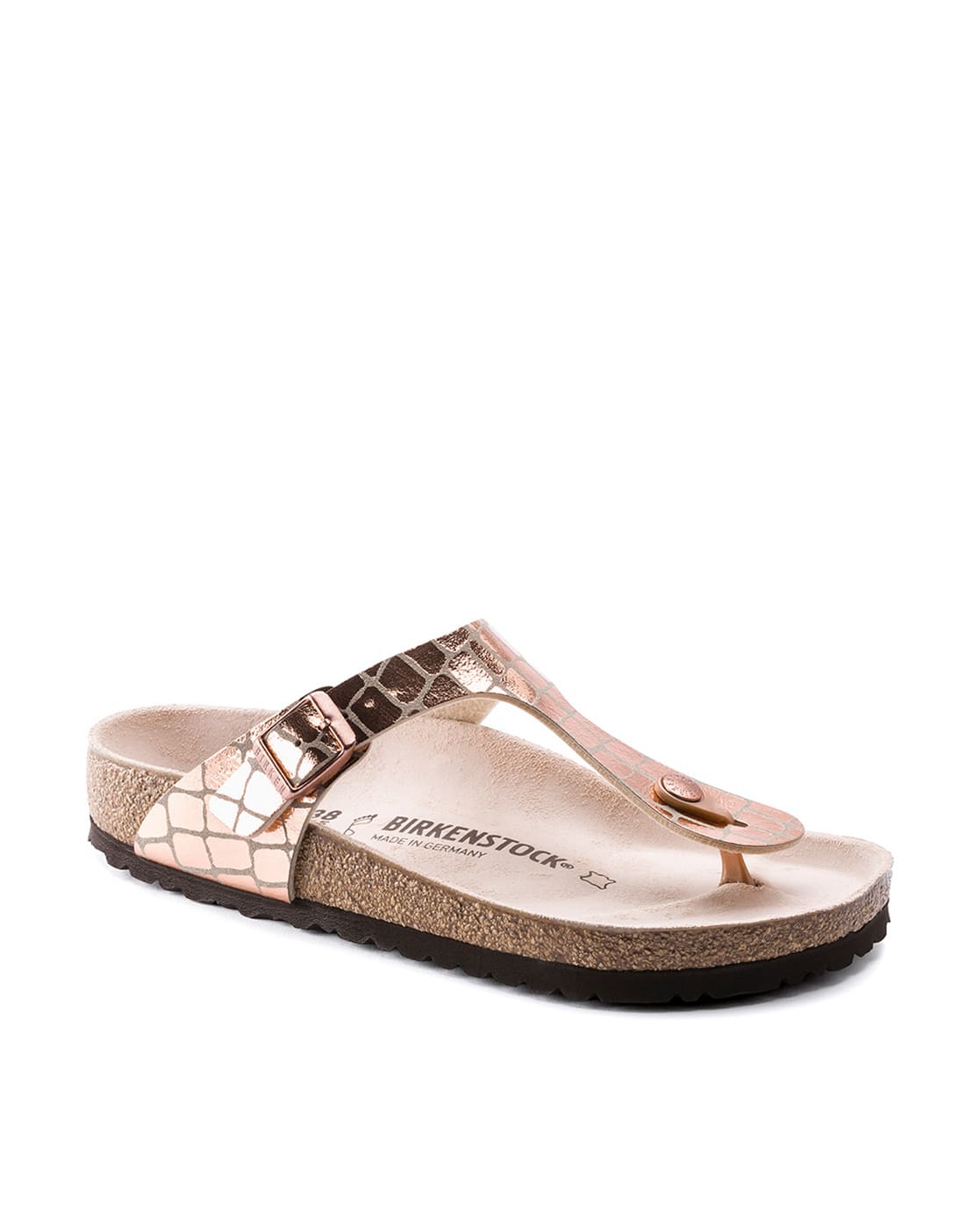 Buy Rose Gold Flat Sandals for Women by Birkenstock Online