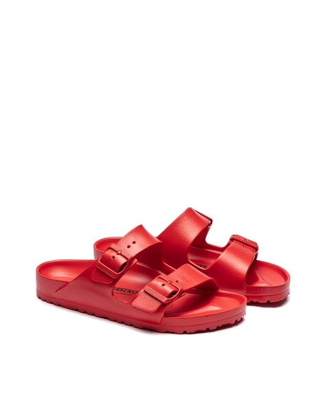 Red discount birkenstock mens