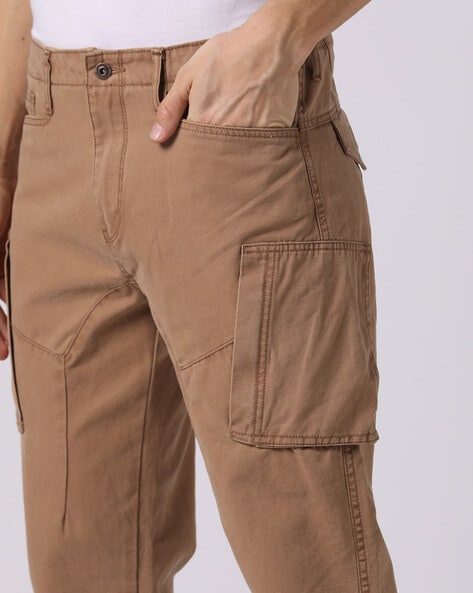 Buy Camel Brown Trousers & Pants for Men by Buda Jeans Co Online