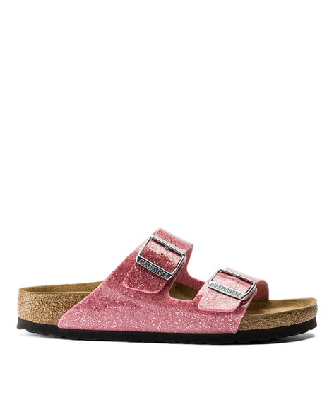 Buy Birkenstock Arizona Narrow Fit Slip-On Sandals | Pink Color Women |  AJIO LUXE