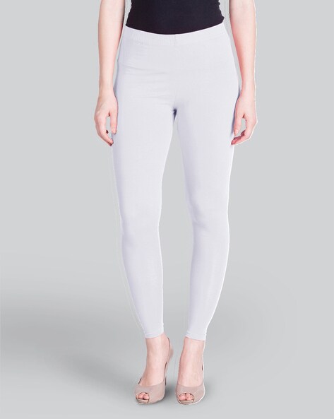 Buy Off White Leggings for Women by LYRA Online