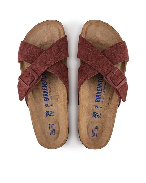 Criss best sale cross birkenstocks