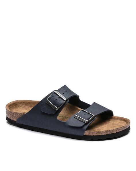 Navy discount birkenstock sandals