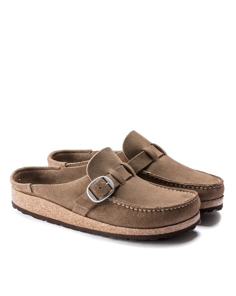 Women's Birkenstock Big Buckle Gizeh Sandals, Nubuck | Sandals at L.L.Bean