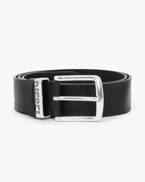 Buy DIESEL B-Visible Belt with Pin-Buckle Closure | Black