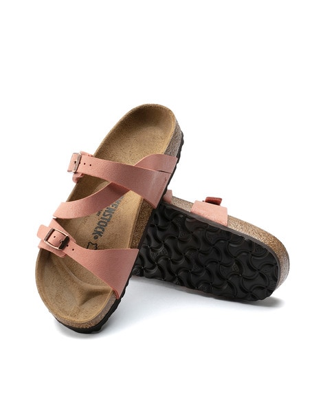 Birkenstock salina best sale rose gold