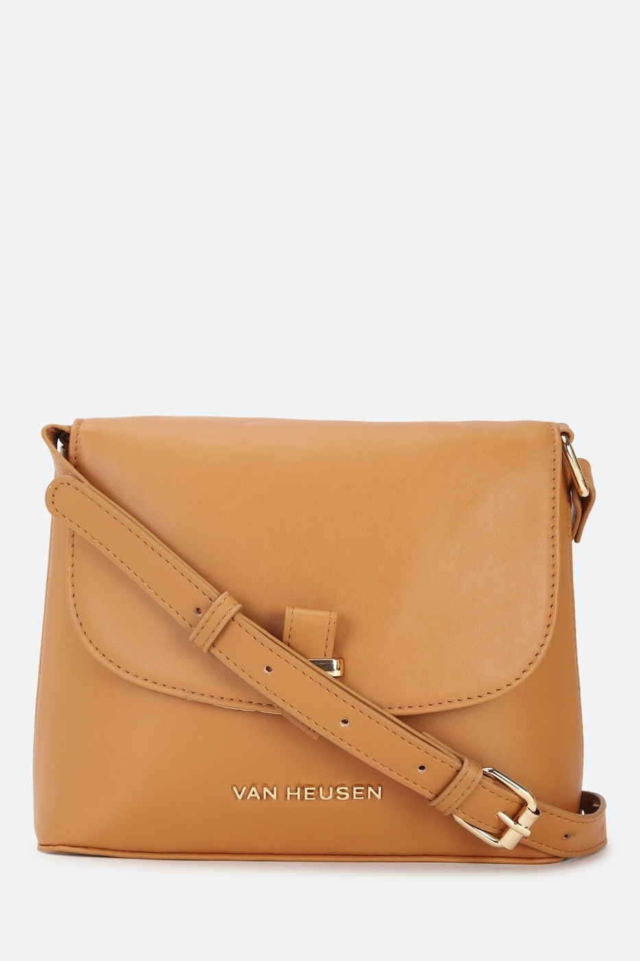 van heusen brown sling bag