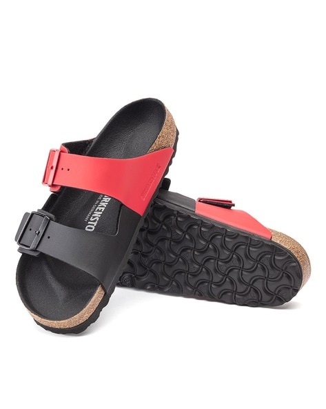 Red discount men's birkenstocks