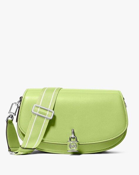 Buy Michael Kors Jet Set Medium Nylon Gabardine Crossbody Bag with Case for Apple  Airpods Pro, Pink Color Women