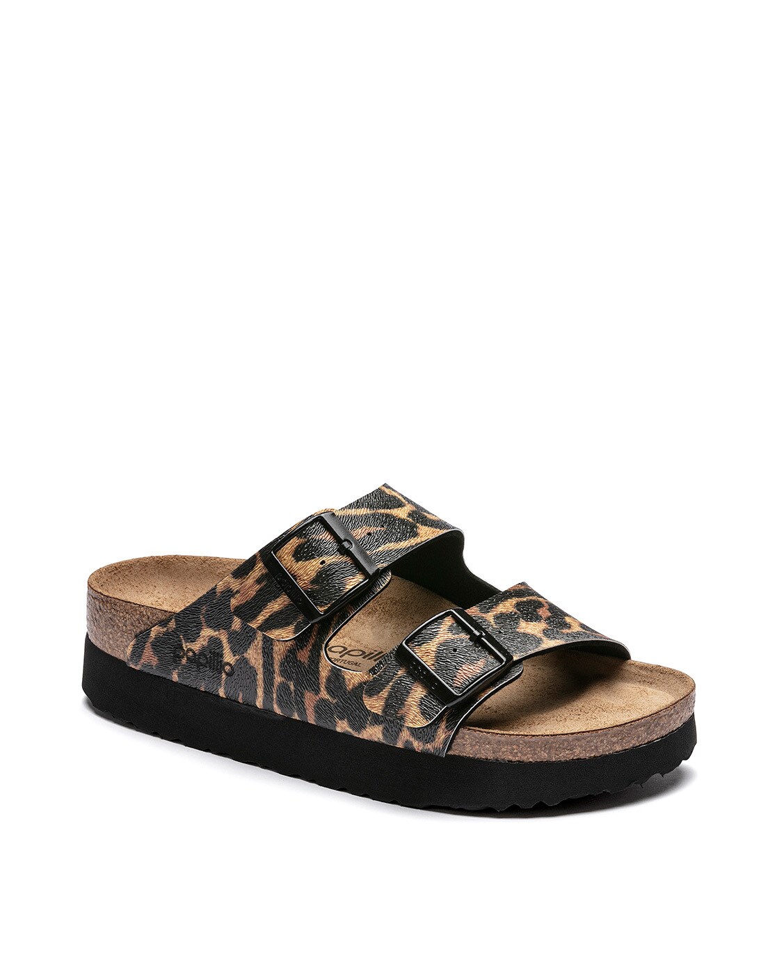 Birkenstock leopard print discount sandals