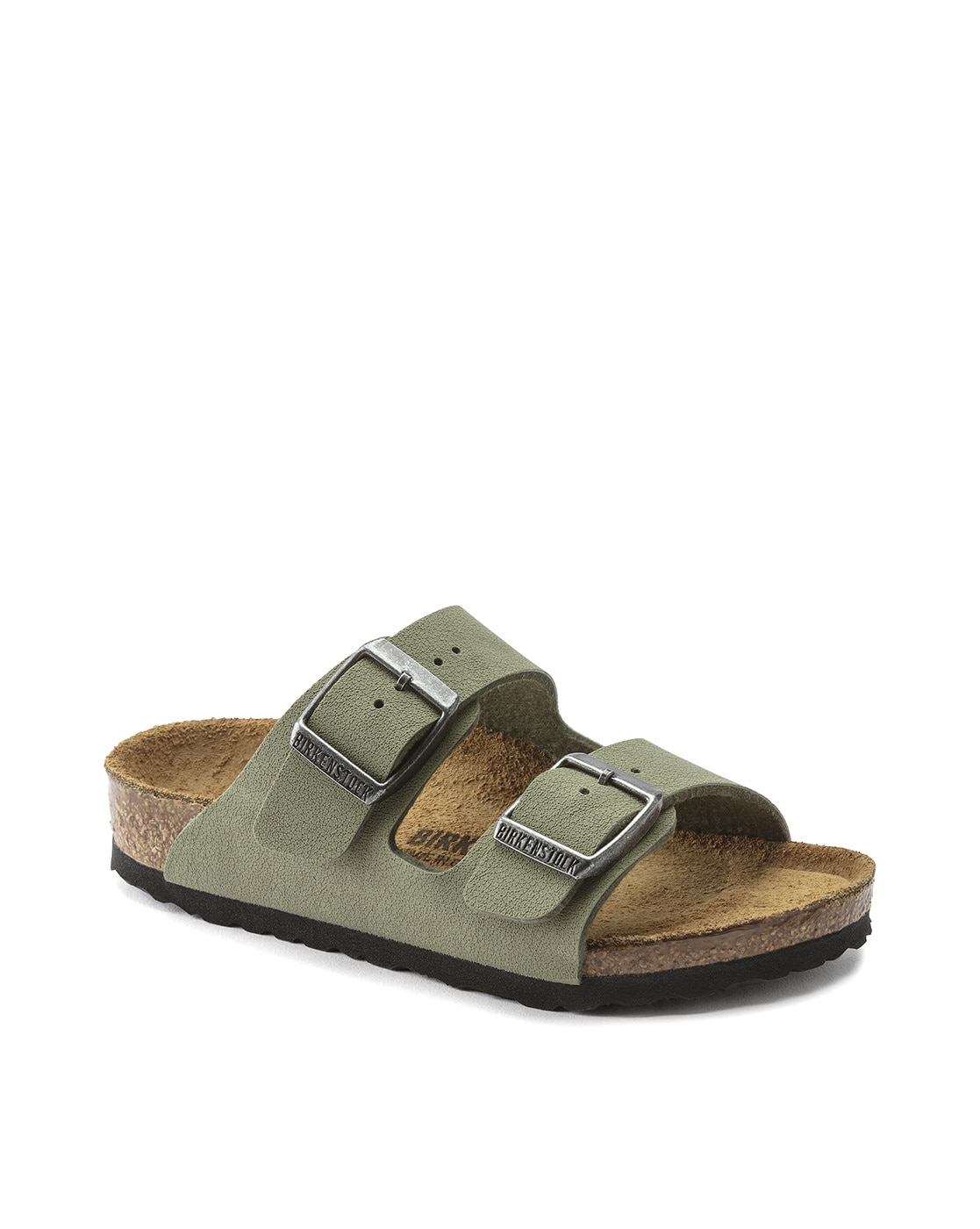 Buy Birkenstock Arizona Narrow Fit Slip On Sandals Green Color