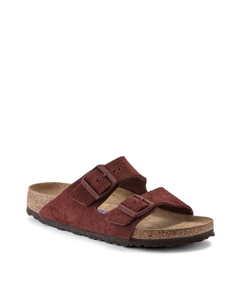 Maroon birkenstocks 2025