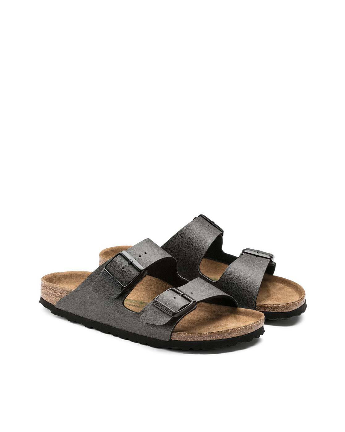 Birkenstock Arizona Suede Leather Narrow Flip-flops Wmn (latte cream)