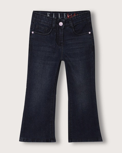 Elle Kids Lightly Washed Bootcut Jeans