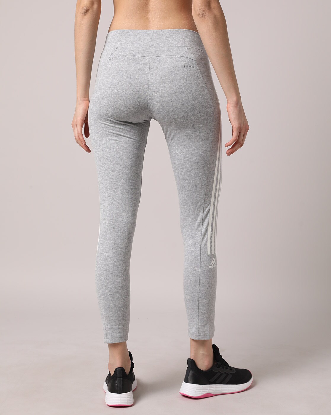 adidas Optime Power 7/8 Leggings - Grey | Women's Training | adidas US