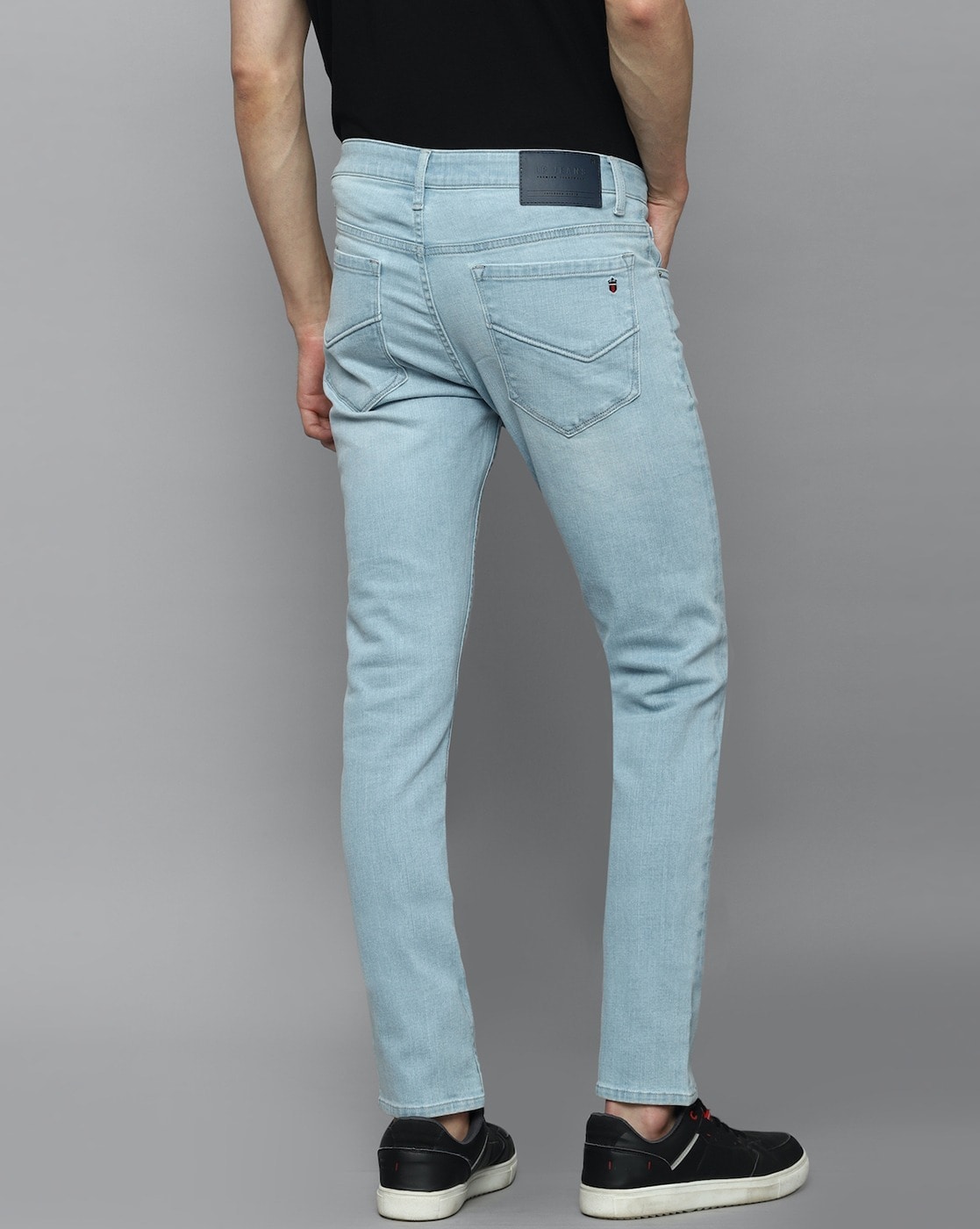 Men's Jeans Skinny Stretch Ripped Tapered Leg Light Blue Men Jean Big and  Tall Chinos Pants Men Jeans for (Black, 28) at Amazon Men's Clothing store