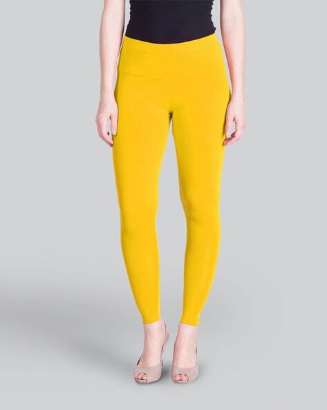Buy online Red Solid Ankle Length Legging from Capris & Leggings for Women  by Tag 7 for ₹529 at 52% off | 2024 Limeroad.com