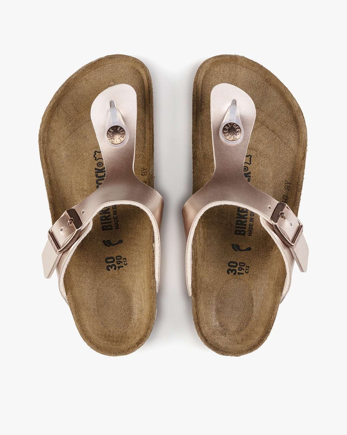 Electric metallic copper online birkenstock