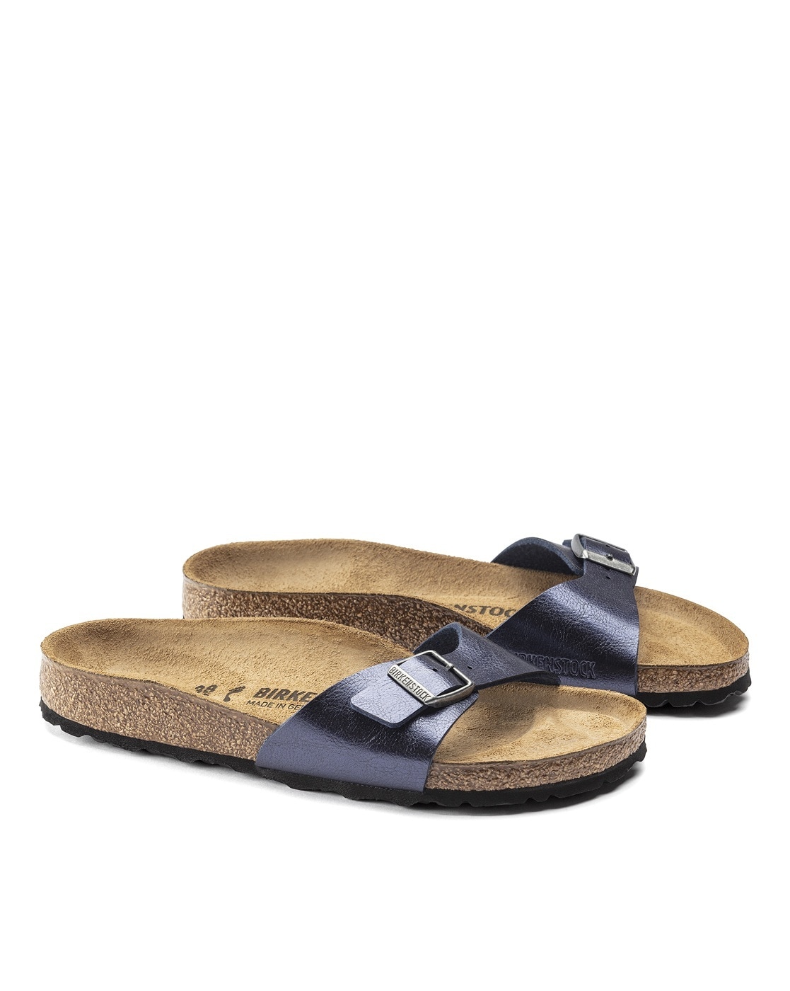 Buy Blue Flat Sandals for Women by Birkenstock Online Ajio