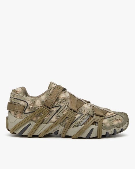 Buy DIESEL S-Prototype-CR Low-Top Lace-Up Sneakers | Green Color 