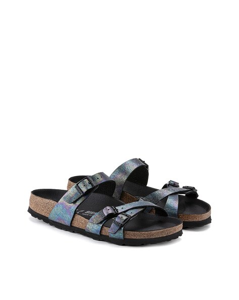 Holographic birkenstocks women's hot sale