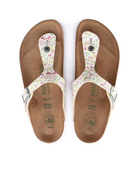 White vegan birkenstocks hot sale