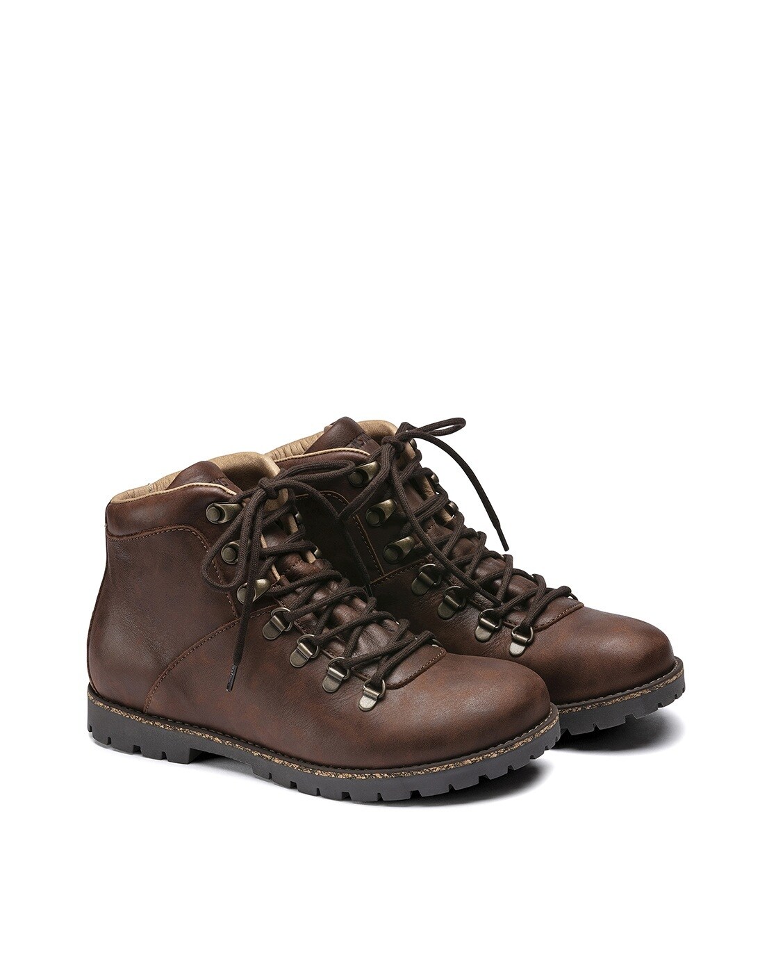 Lace Up Moccasin Regular Fit Boots