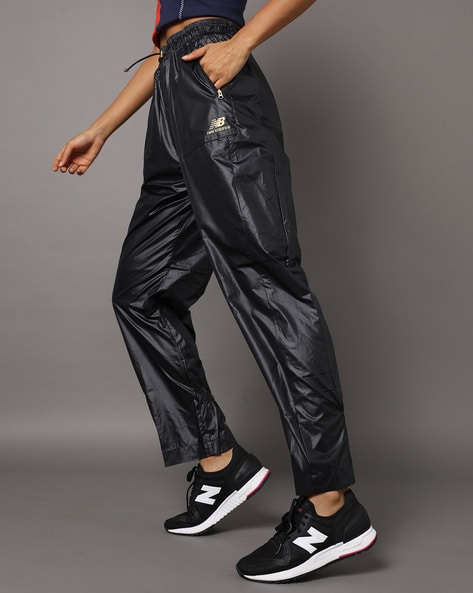 Women Logo Print Cropped Track Pants