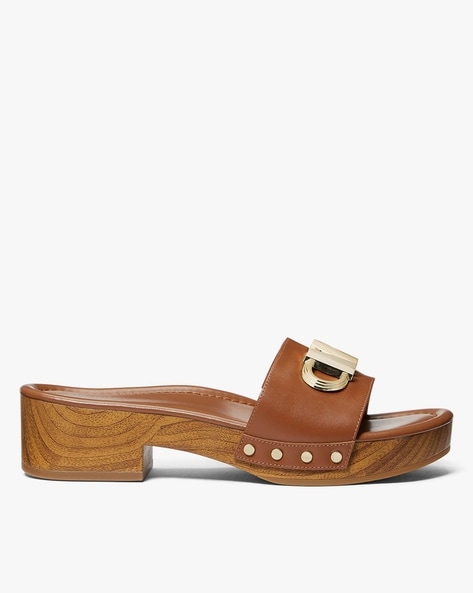 Parker Leather Platform Sandal