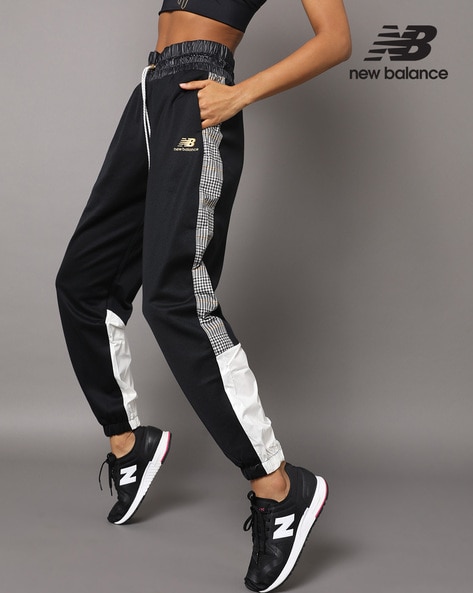 Women NB Athletics Higher Learning Striped Joggers
