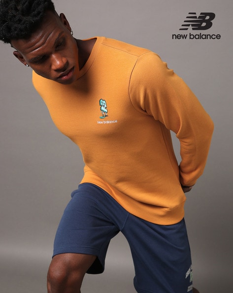 Buy Orange Sweatshirt & Hoodies for Men by NEW BALANCE Online