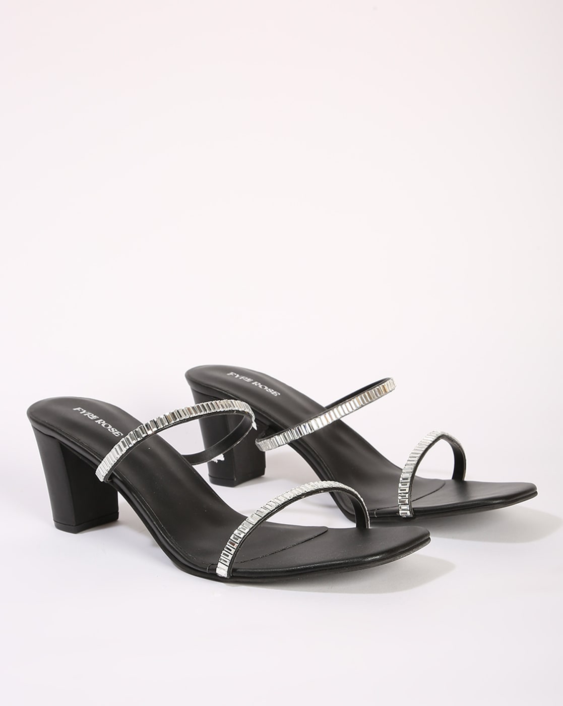 Black Sparkle Wedge Platform Sandals | Tajna Shoes – Tajna Club