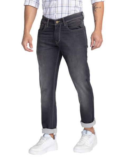 SPARKY Slim Men Grey Jeans - Buy SPARKY Slim Men Grey Jeans Online at Best  Prices in India