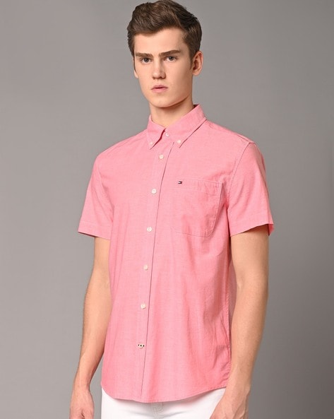 Buy Pink Shirts for Men by TOMMY HILFIGER Online