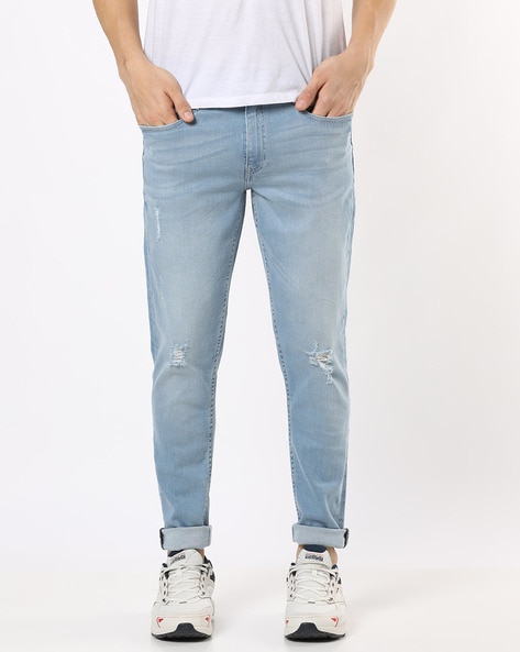 Buy Blue Jeans for Men by ALTHEORY Online