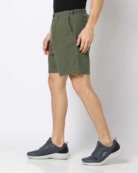 gap linen shorts