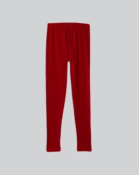 Buy Red Leggings for Girls by LYRA Online