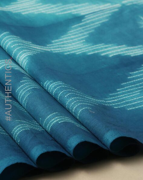 Shibori Tie & Dye Pure Cotton Dress Material Price in India