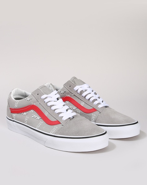 Vans Old Skool Womens Size 6 Shoes Red Canvas Casual Skate Sneakers Classic  | eBay