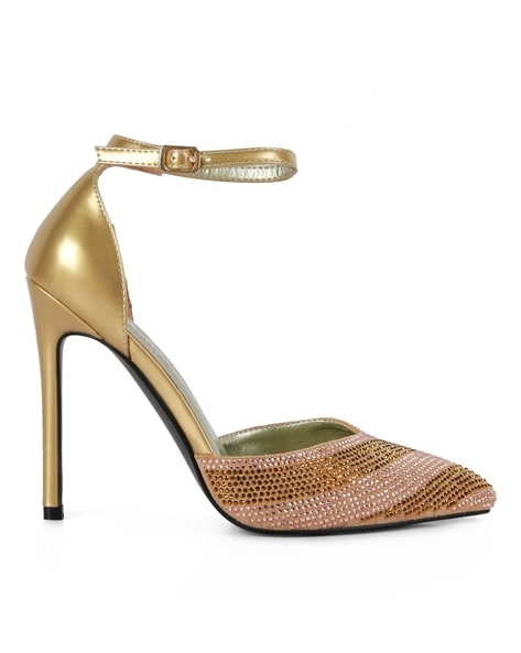 Liz Claiborne Womens Goldwin Heeled Sandals, Color: Honey Ginger - JCPenney