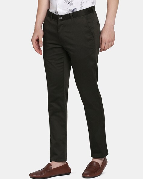 Skinny Fit Zip Detail Trouser | boohoo