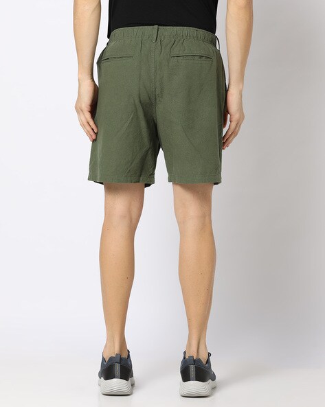 gap linen shorts