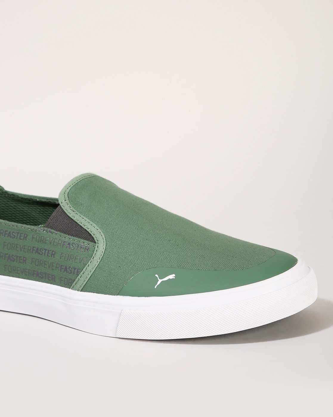 Puma slip sales ons men green