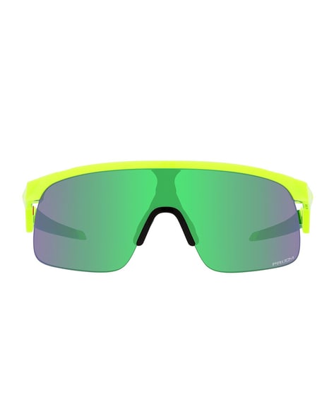 Lime green best sale oakley sunglasses