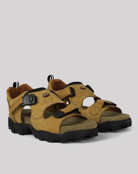 Buy Louis Philippe Men Leather Comfort Sandals - Sandals for Men 21580724 |  Myntra