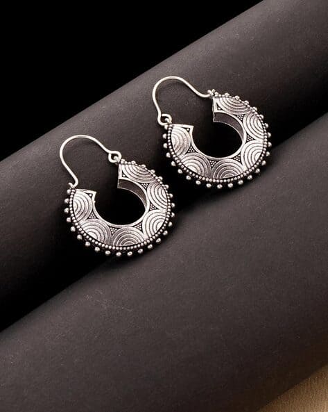 Buy Silver Earrings for Women by VOYLLA Online